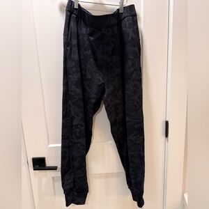 Black Camouflage Pants
